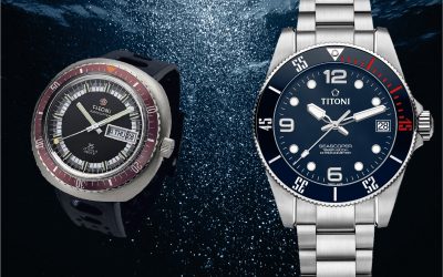 Schweizer Uhrenmarke TitoniTitoni Seascoper 600 Taucher-Armbanduhr: Der Uhrenkosmos-Praxistest