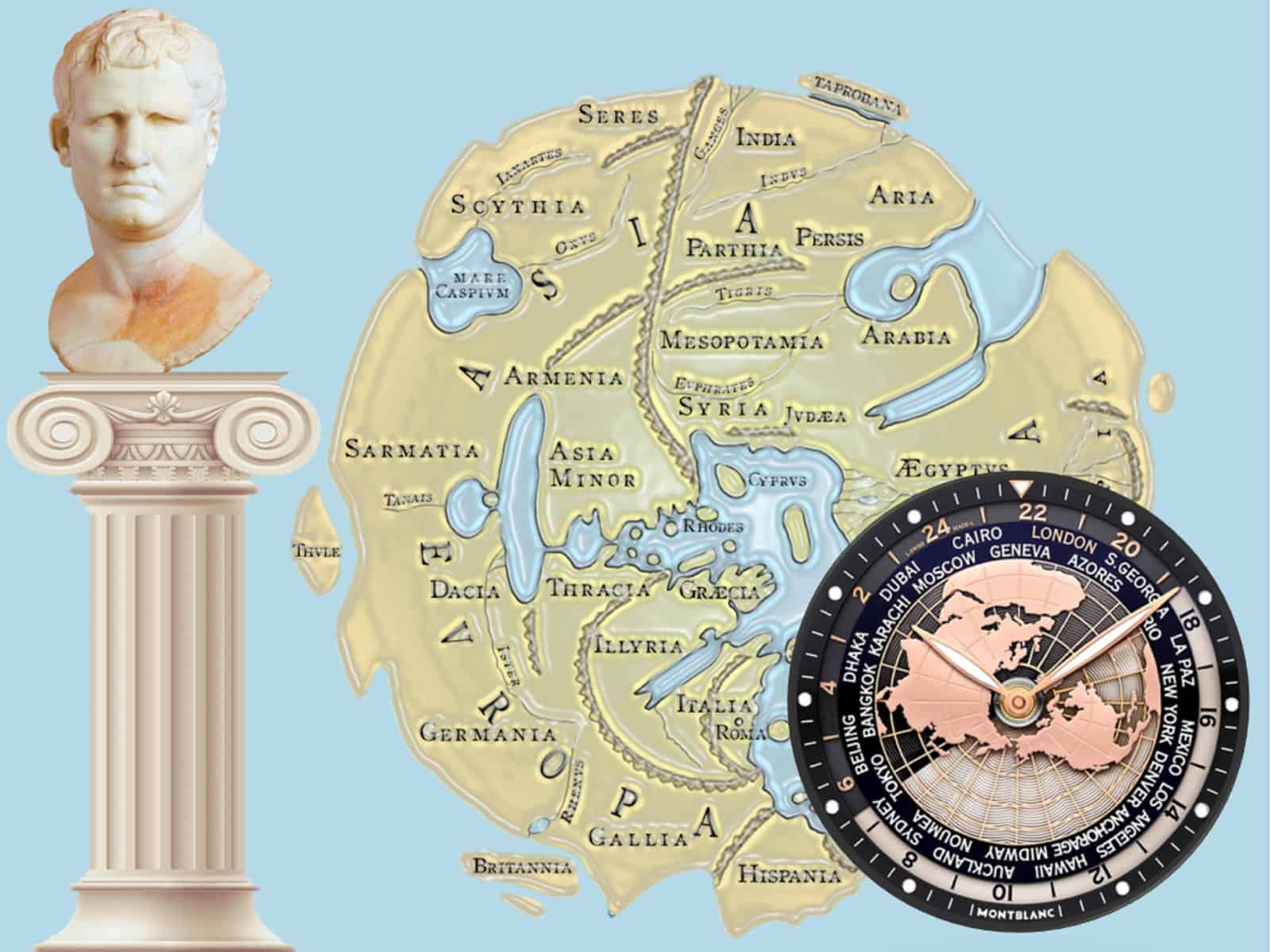 Divisio Orbis Terrarum nach Marcus Vipsanius Agrippa 