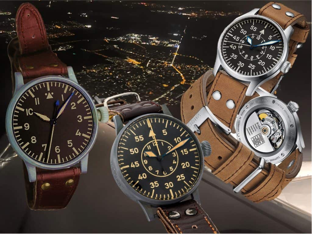 1914-2022: Flieger-Armbanduhren von Stowa