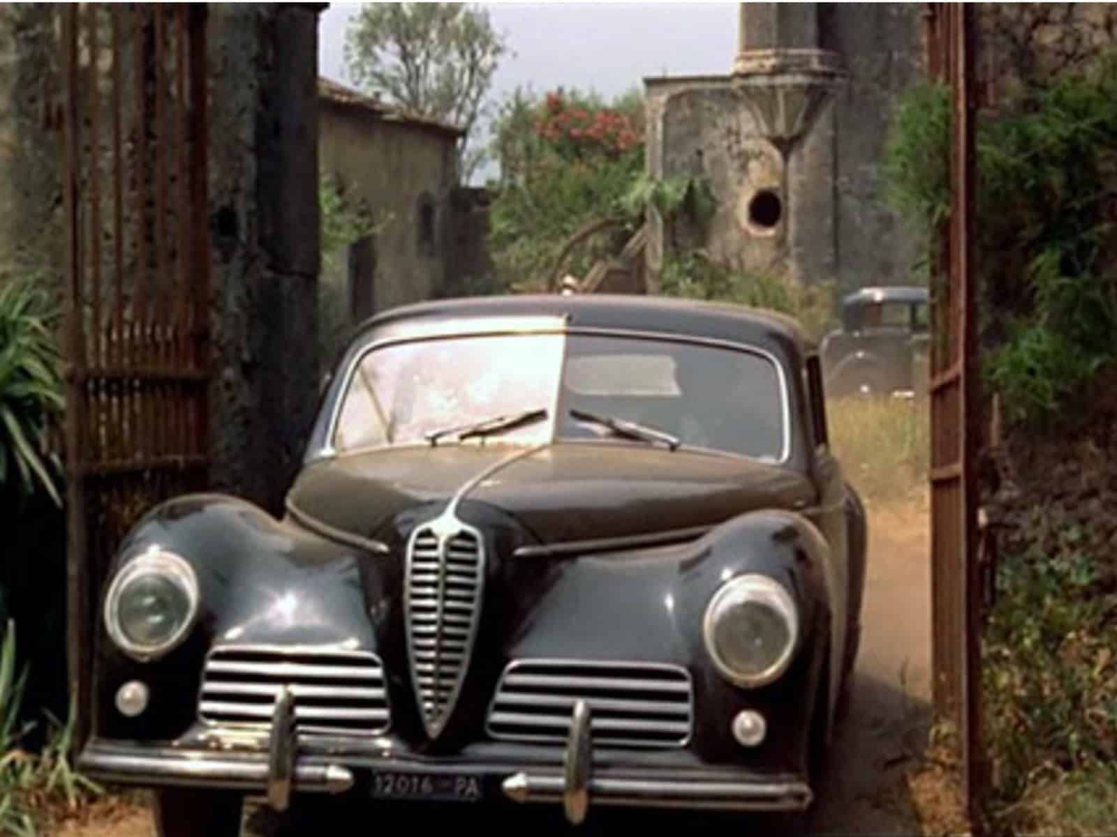 Alfa Romeo in The Godfather Castello degli Schiavi ,1971