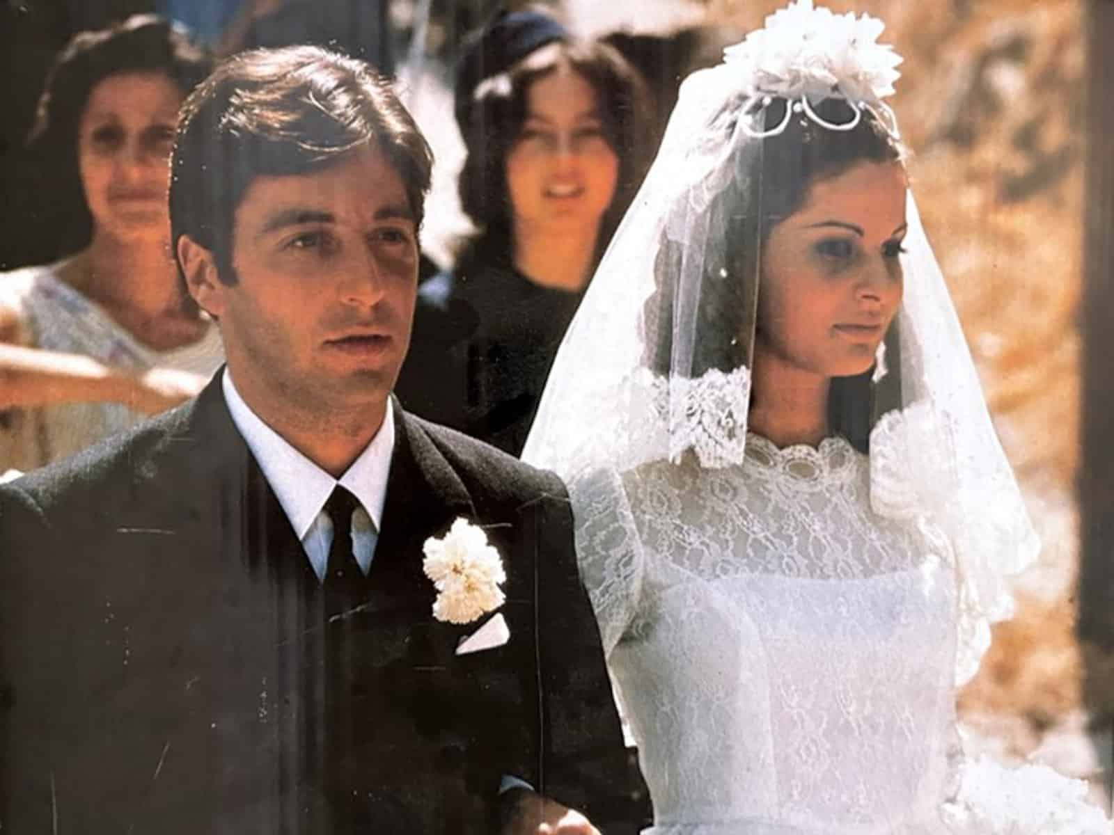 The Godfather Hochzeit Michael Corleone and Appolonia in Savoca
