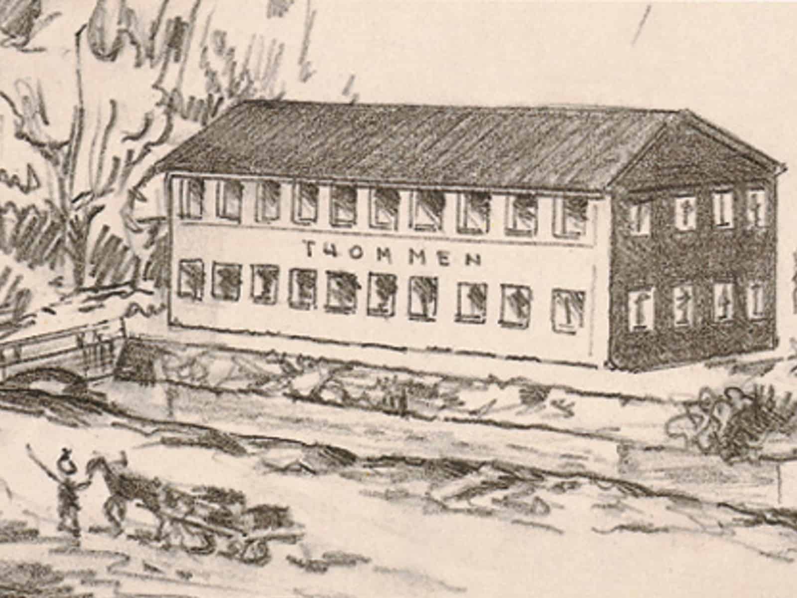 Uhrenfabrik-Thommen-Waldenburg-gegen-1870