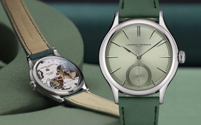 Kleine, feine Uhrenedition Laurent Ferrier Classic Micro-Rotor Magnetic Green: 20 Uhren im sanften Grün