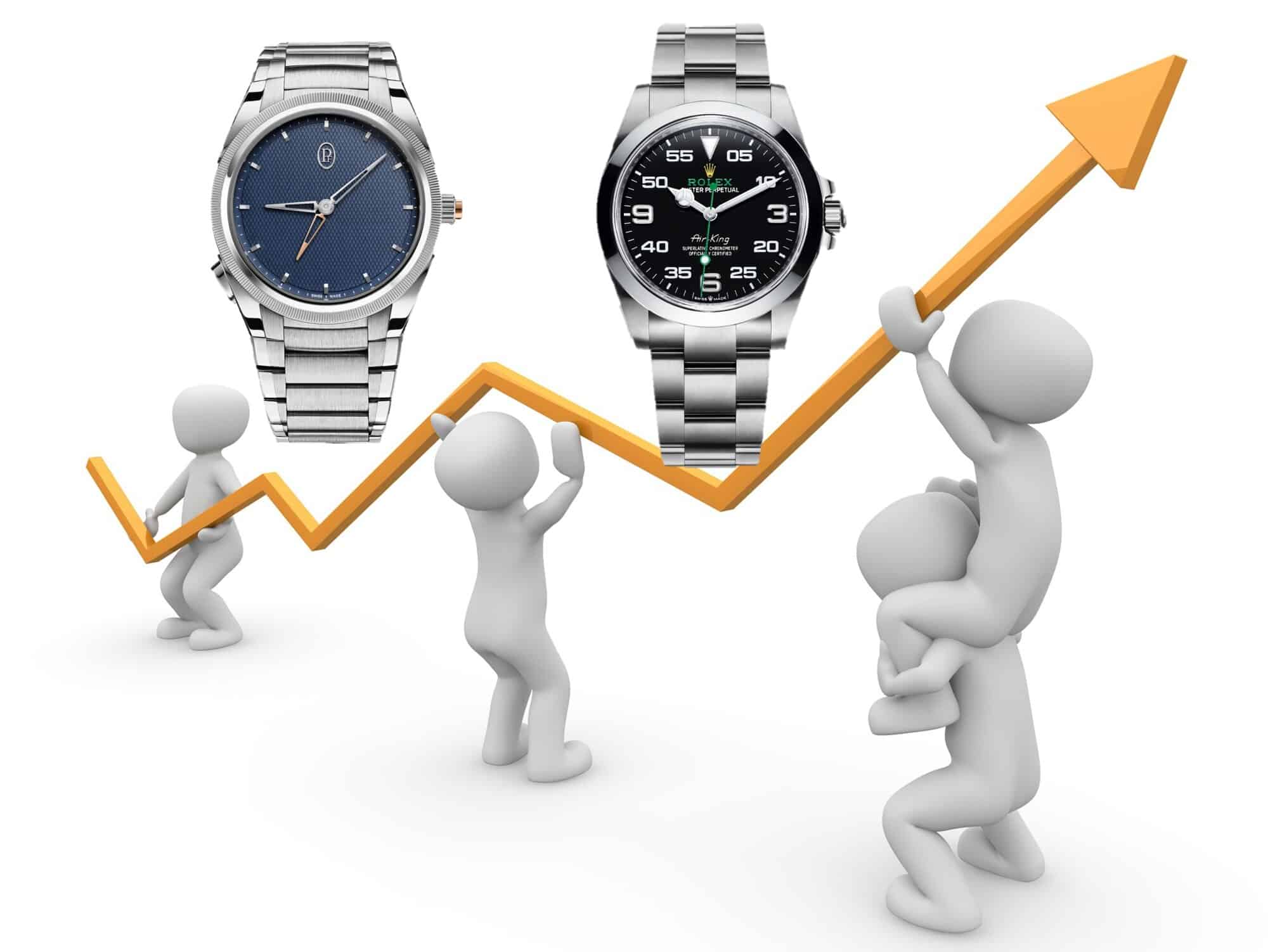 2022 wird ein Rekordjahr für die Schweizer Uhrenexporte