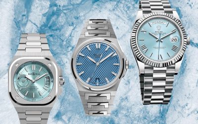 Zifferblattfarbe Blau Uhren mit eisblauem Zifferblatt: Diese 11 Modelle liegen im Trend!