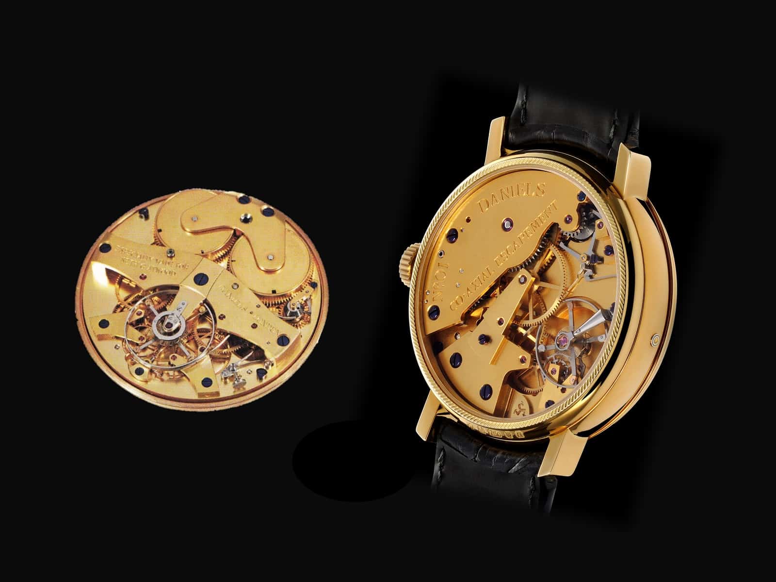 Daniels Co-Axial Hemmung Atwood 1976 und Omega Co-Axial-Hemmung Millenium Edition 1999