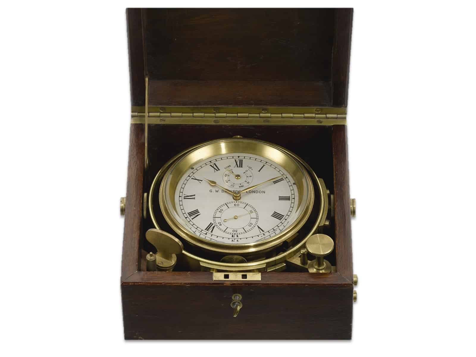 George Daniels Marinechronometer 2 Tage Gangreserver von 1952