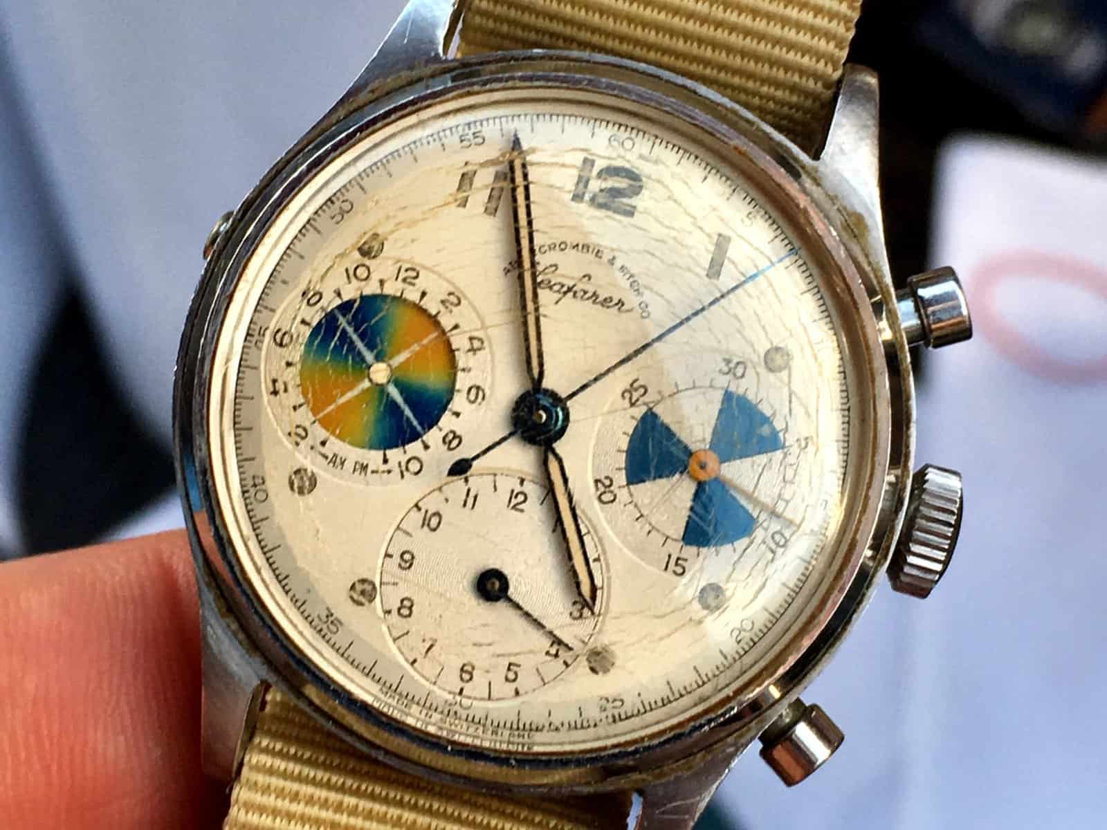 Heuer Abercrombie & Fitch Mareograph Seafarer