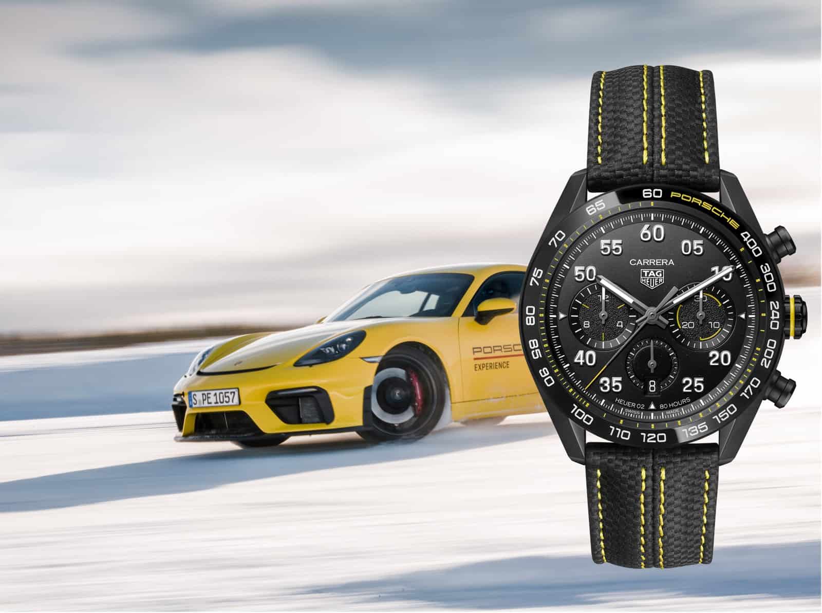 Ode an die Farbe Gelb: TAG Heuer Carrera x Porsche Special Edition 2022 