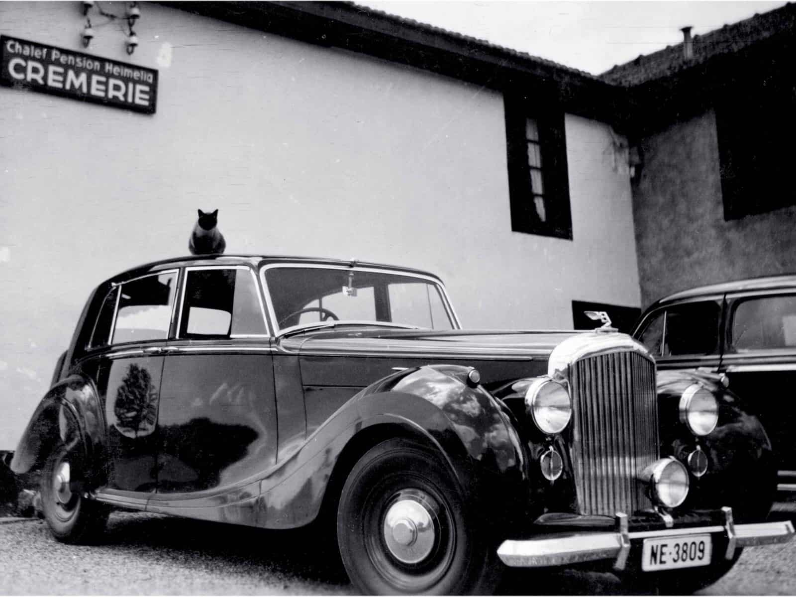 Der schwarze Bentley von Willy Breitling