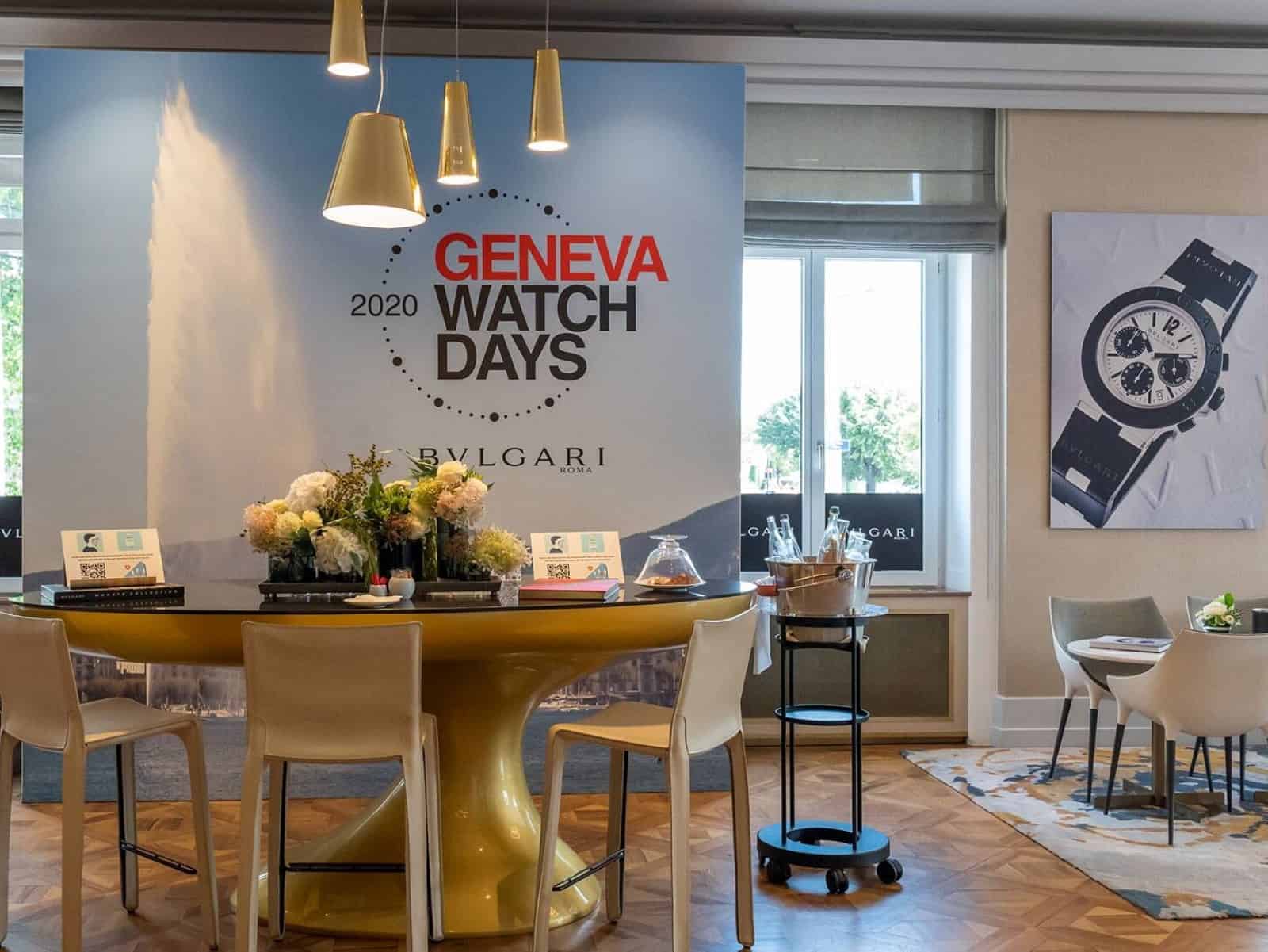 Bulgari Präsenz auf den Geneva Watch Days 