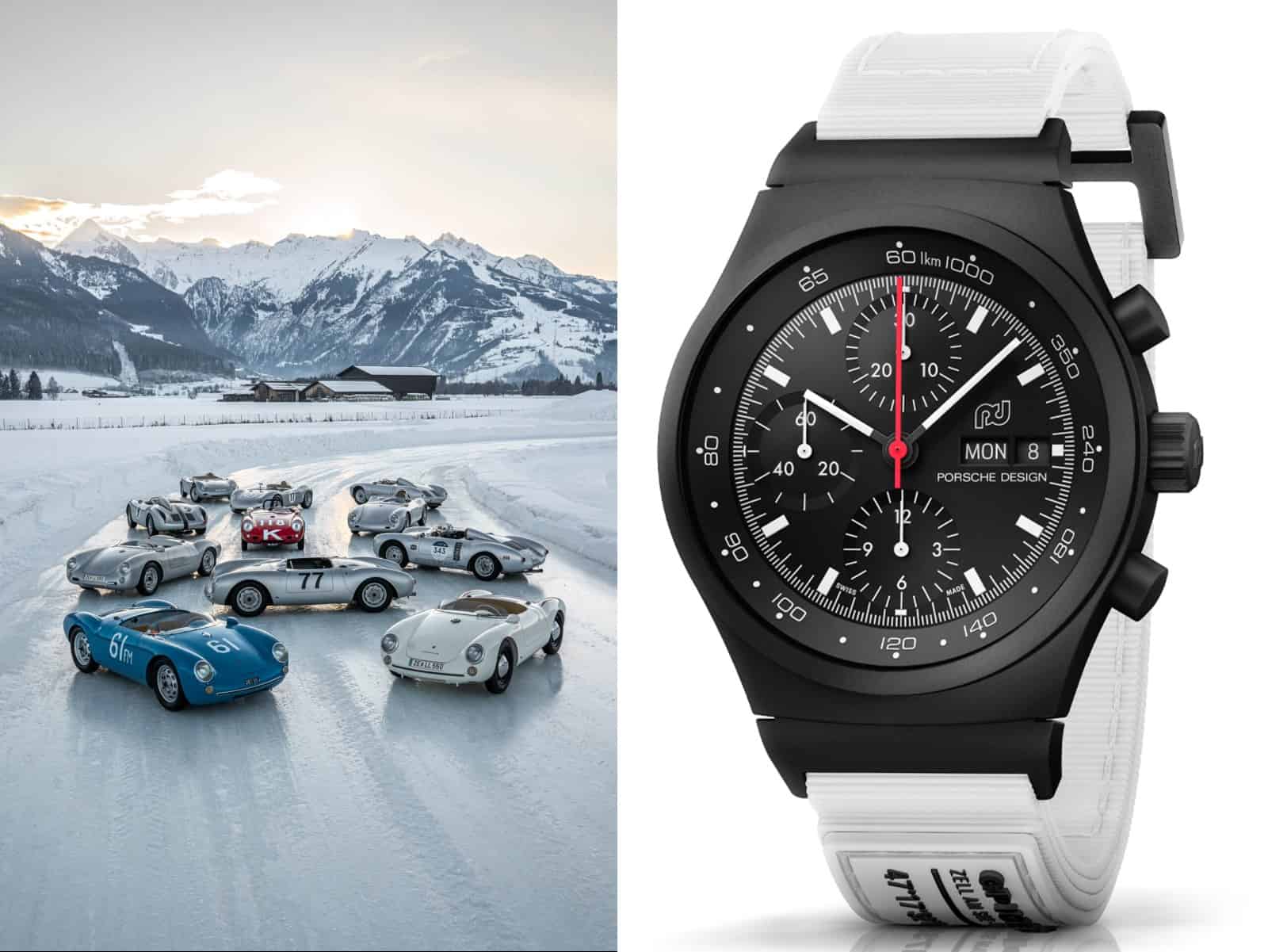 GP Ice Race Zell am See mit Porsche Design Chronographen 1 GP 2022