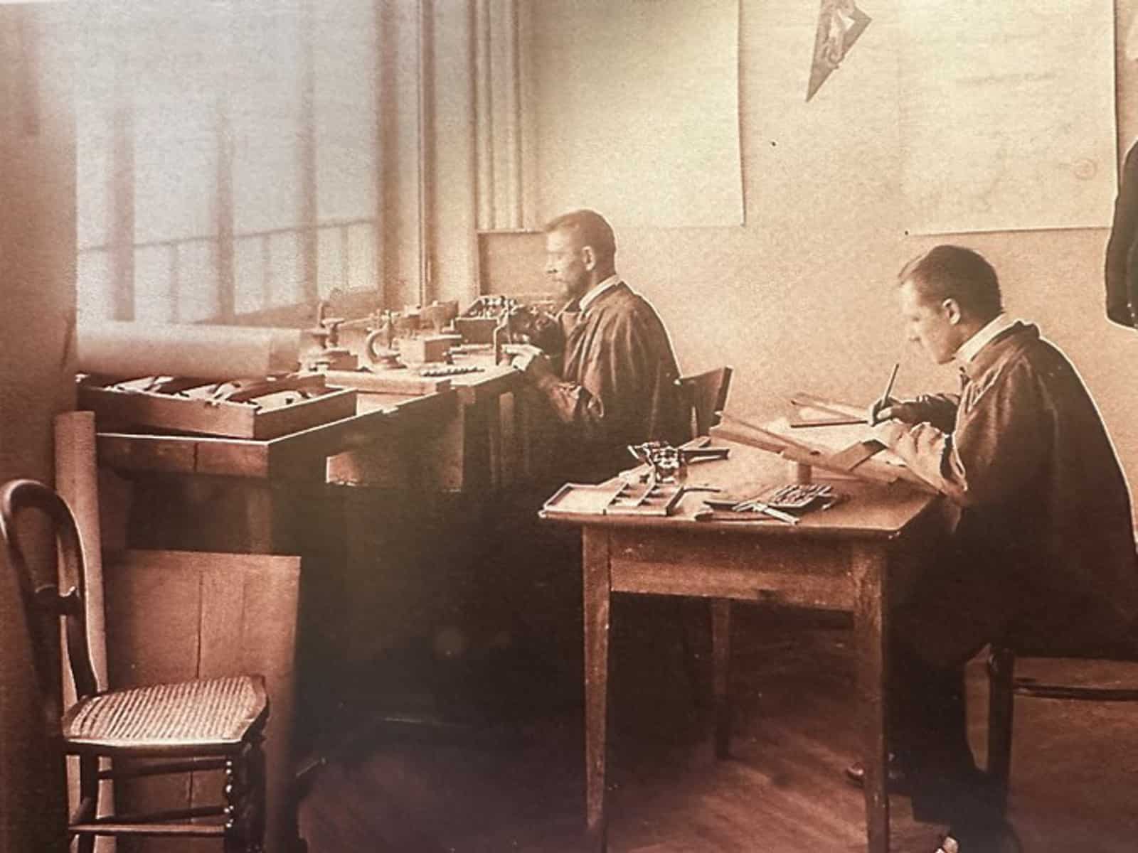 Alpina Technisches Büro gegen 1890