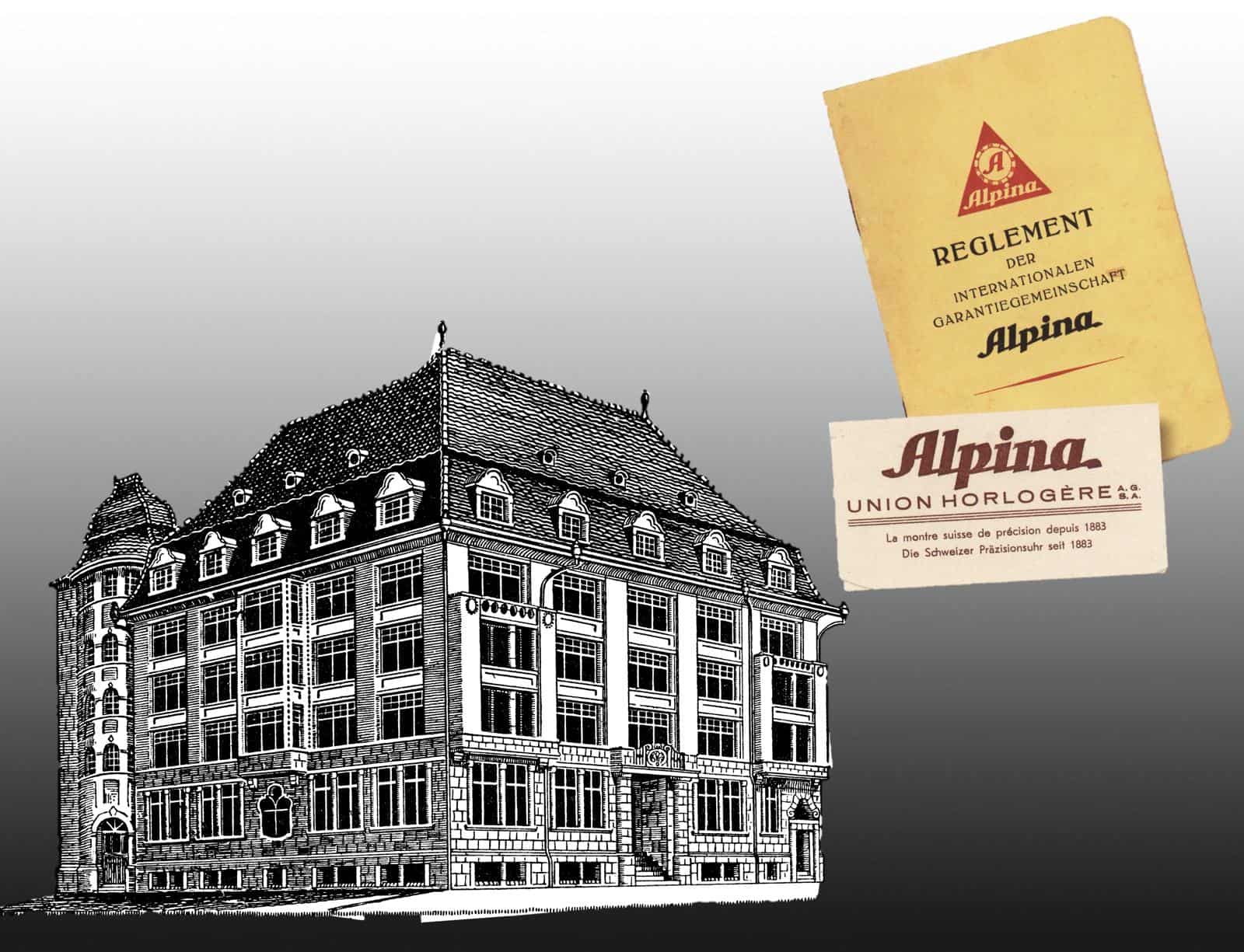 Alpina früherer Firmensitz in Biel