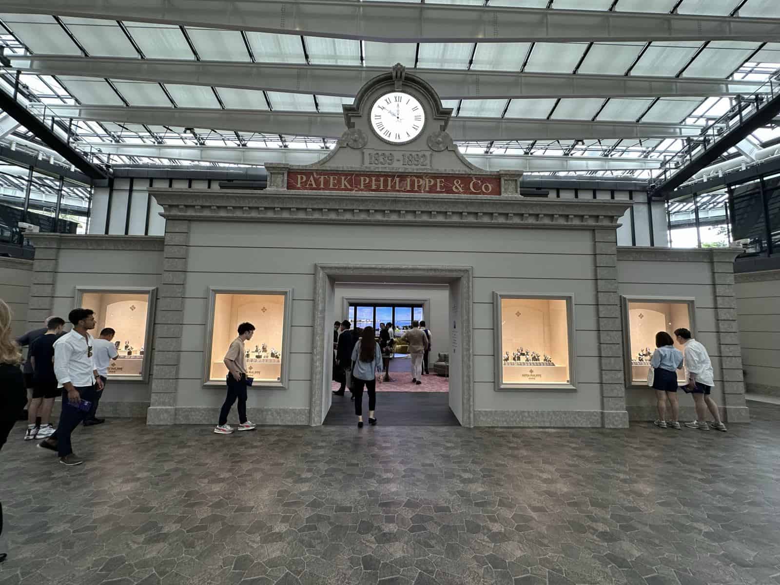 Patek Philippe Watch Art Grand Exhibition Tokio 2023 - Pavillon aktuelle Uhren