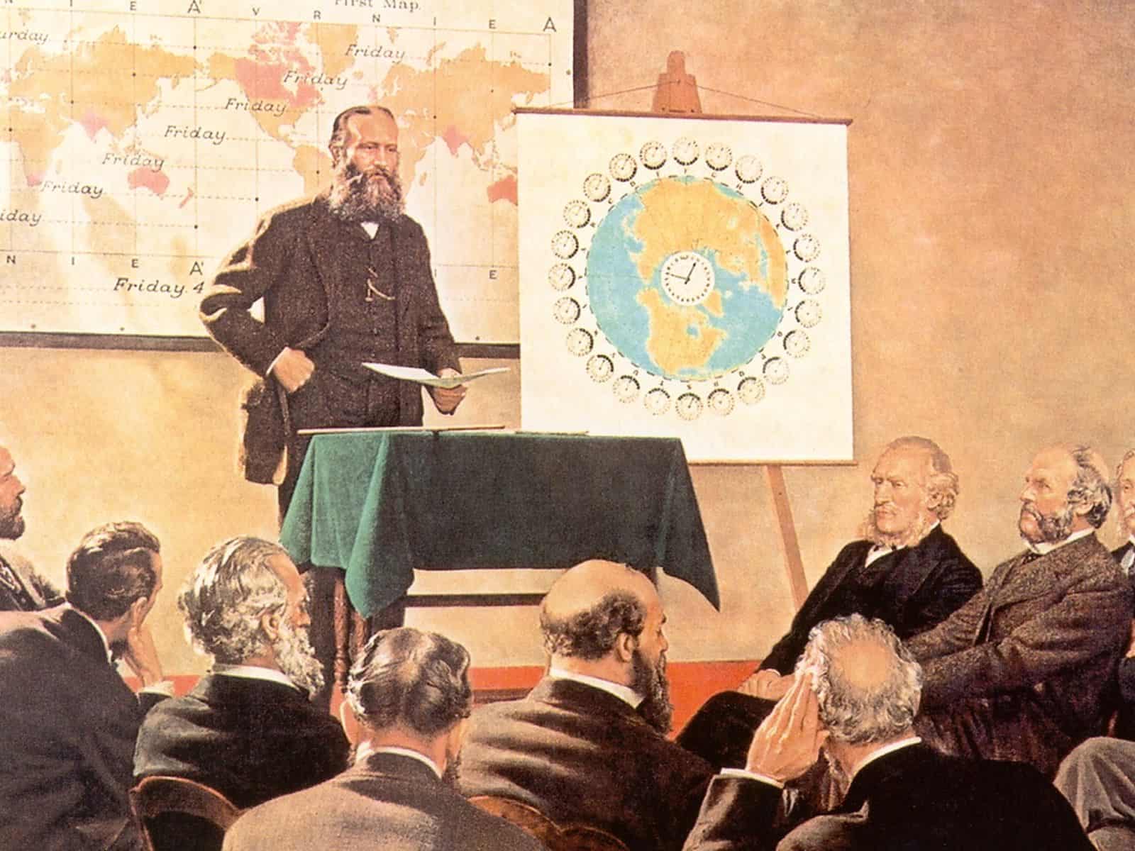 Prime Meridian Conference Oktober 1884 Sandford Fleming