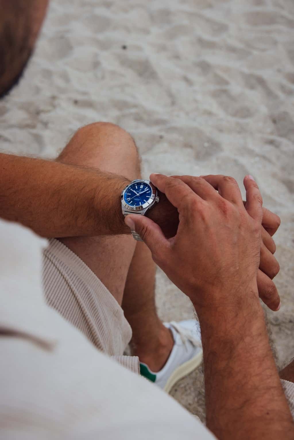 Strandglück mit Sylt-Uhr Chronomat GMT 40 Sylt Edition