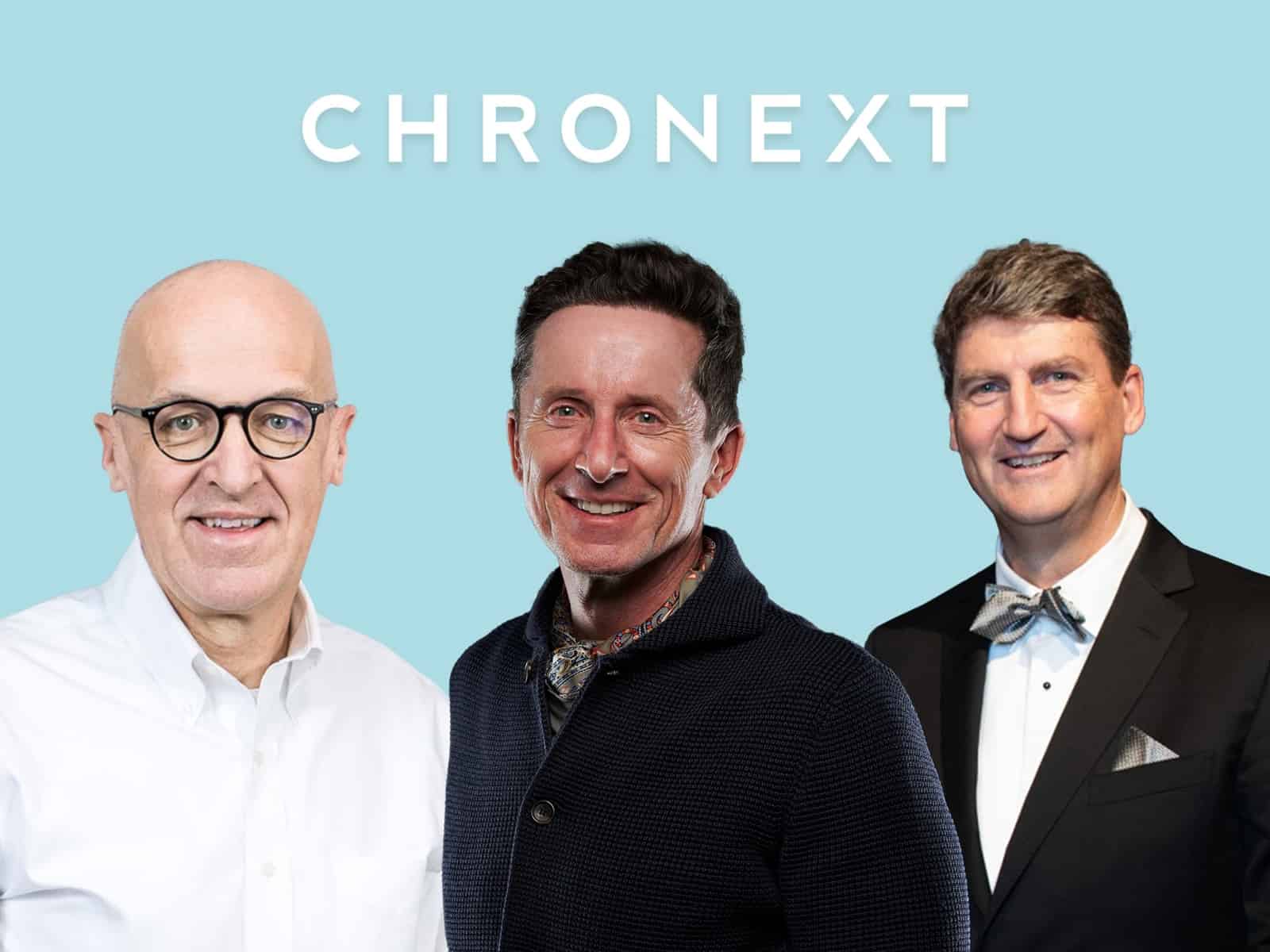 Chronext: Johannes Jonny Suter, CEO Philippe Roten und Linus Fuchs
