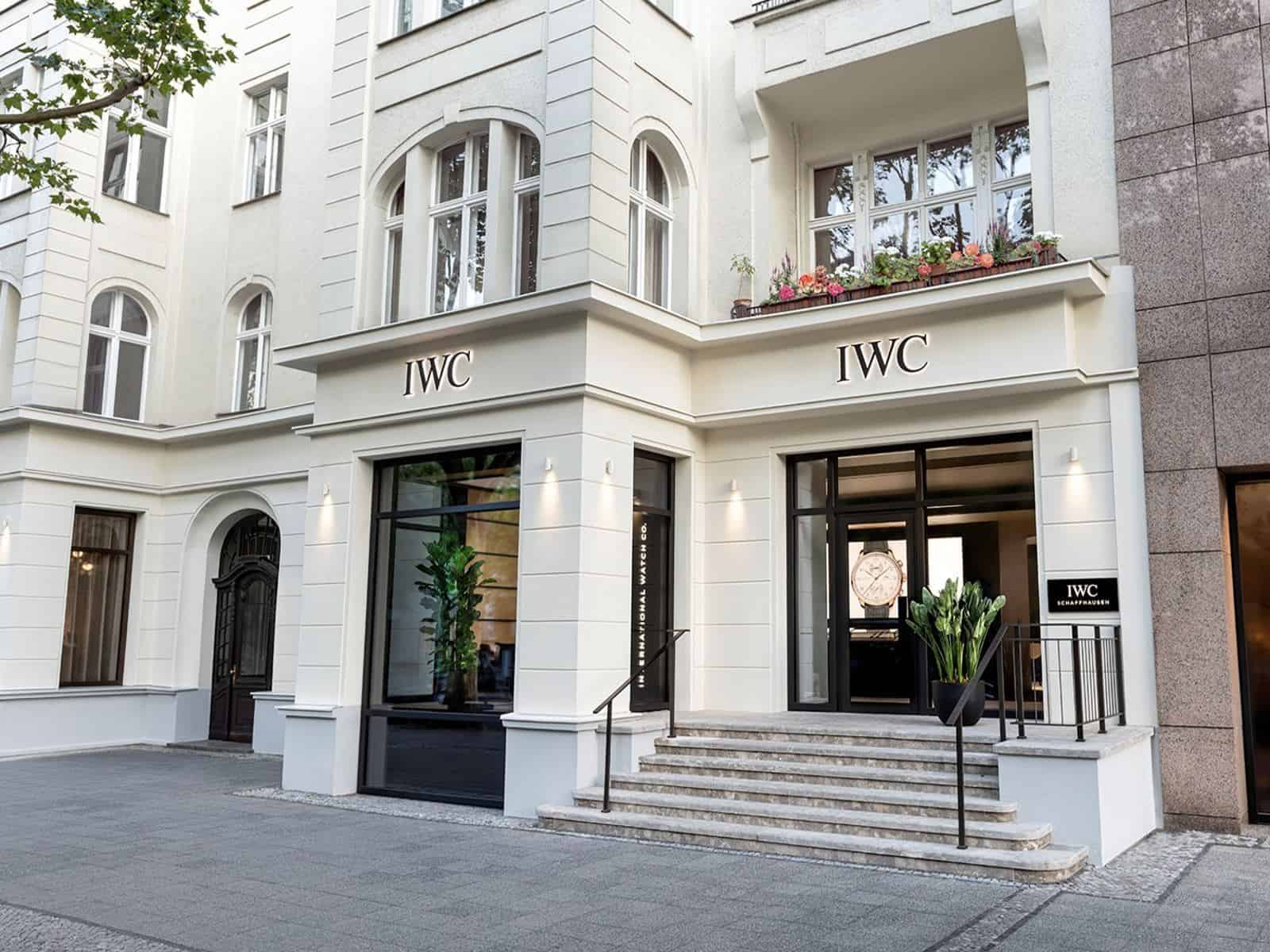 IWC Boutique Berlin Kurfürstendamm Fassade