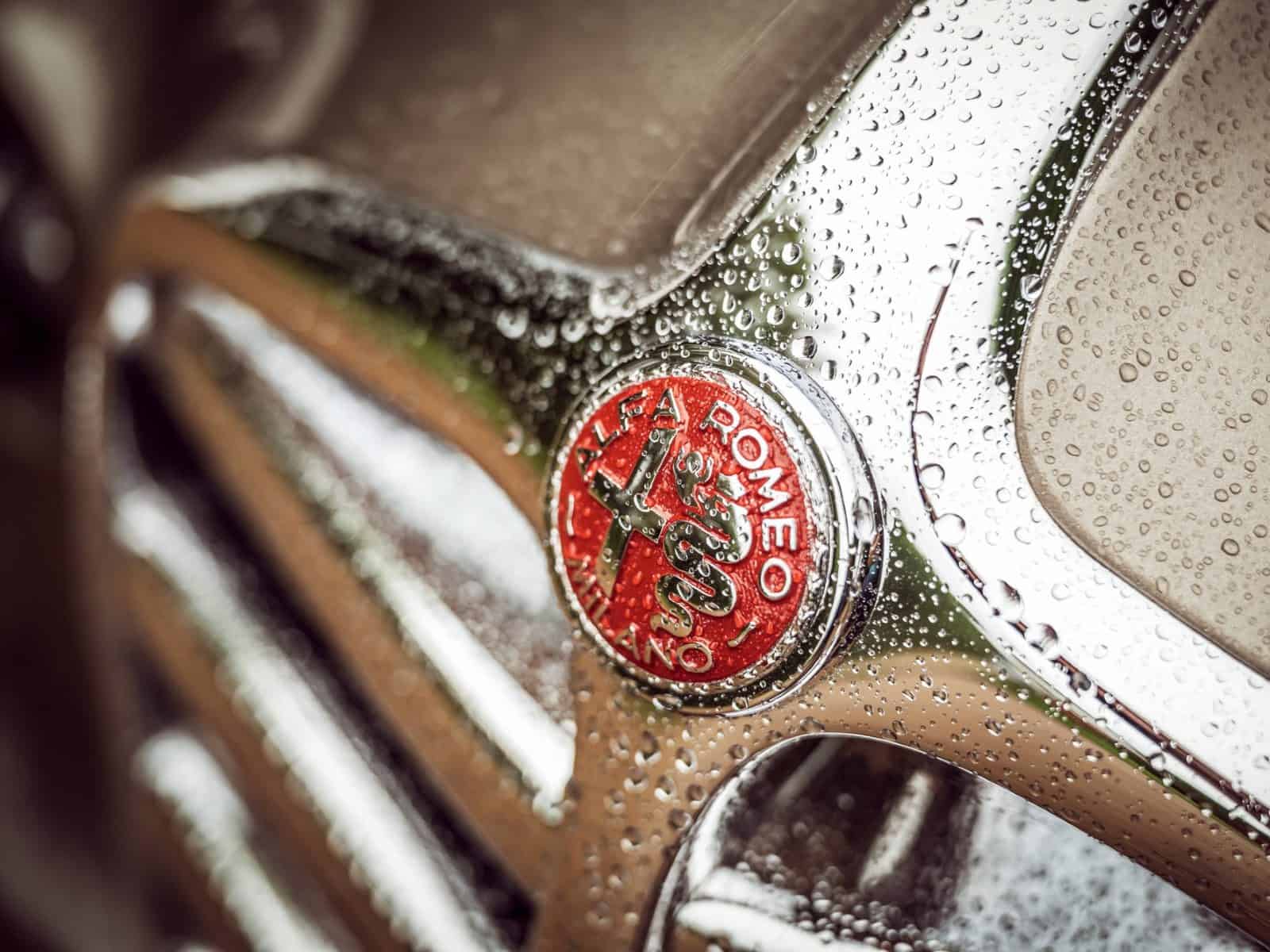 Markenemblem des Alfa Romeo