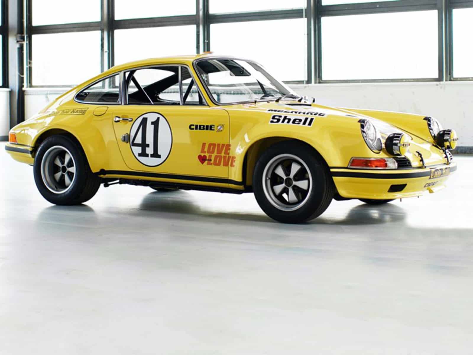 Restaurierter Porsche 911 S/T von 1970 (Foto Porsche)