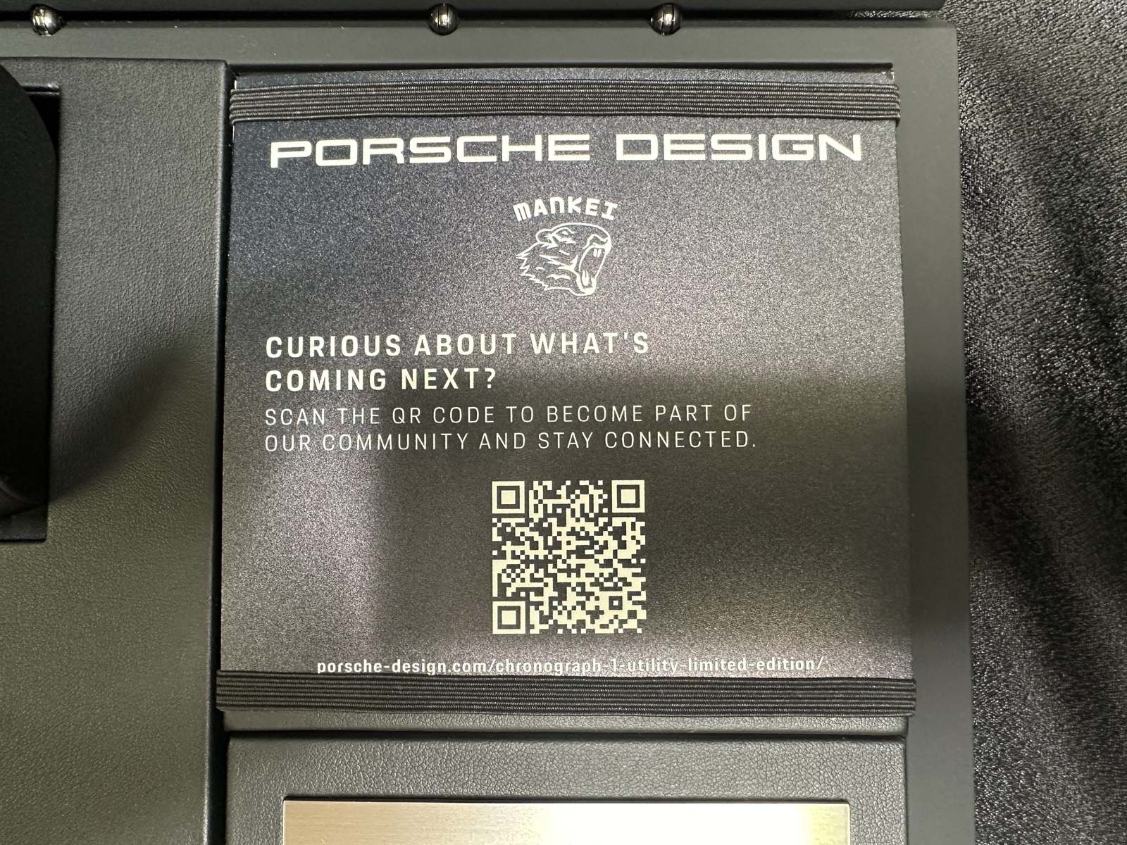 Porsche Design Chrono 1 Utility - Limited Edition ,Box mit Plakette