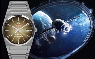 Comeback der Uhrenmarke Ruhla Ruhla 1929 Space Control Automatic Sigmund Jähn 1978: Ein Stück deutscher Weltraumgeschichte.