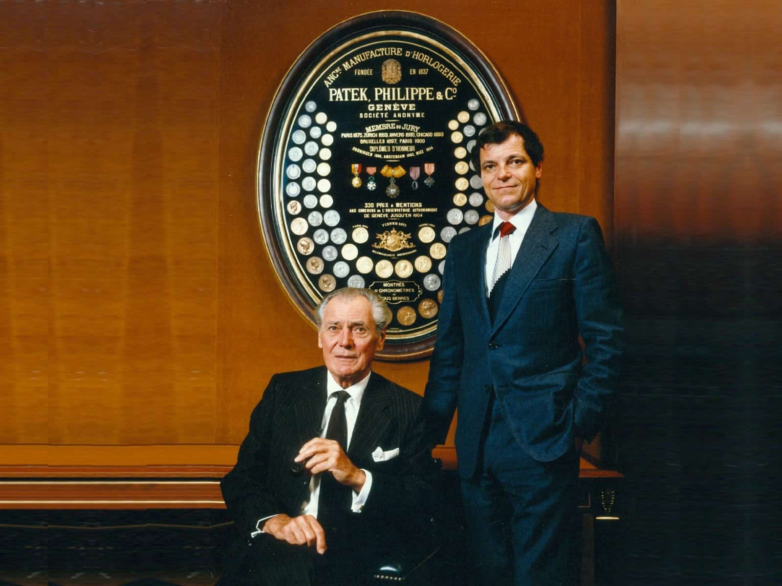Henri und Philippe Stern um 1980