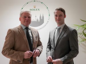 Rolex Deutschland Ausbildungs- und Schulungszentrum Köln, Leiter Alexander Vogel und Stellvertreter Nicklas Blum