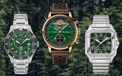 Grüne UhrenUhren mit tannengrünem Zifferblatt: 3 Modelle nicht nur für die Weihnachtszeit
