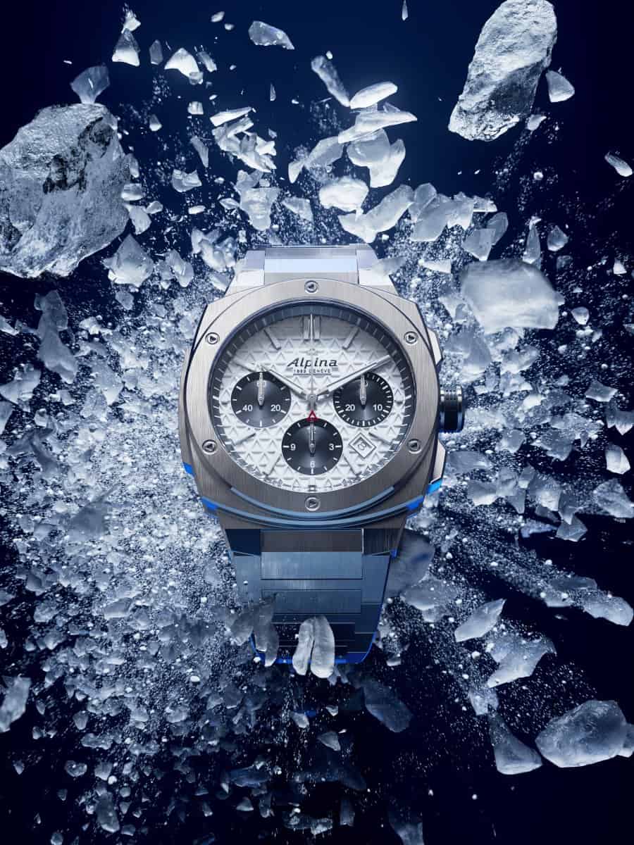 Alpiner Extreme Chronograph mit Eis