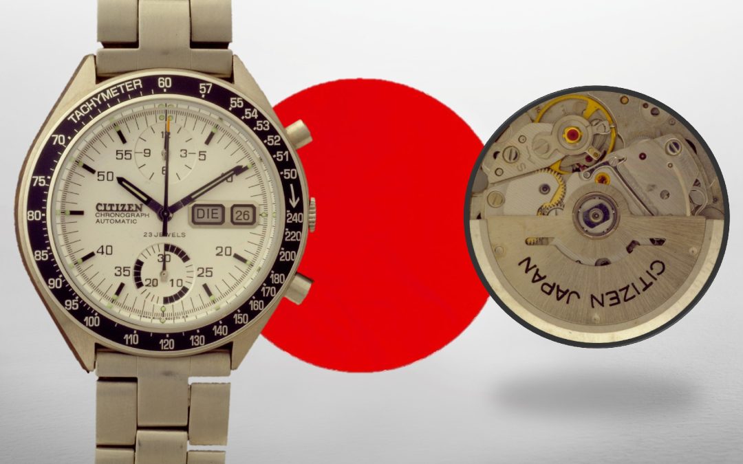 Japanischer Herausforderer Citizen Challenge-Timer Automatic Chronograph 8110A: Die Geschichte des Citizen Speedy