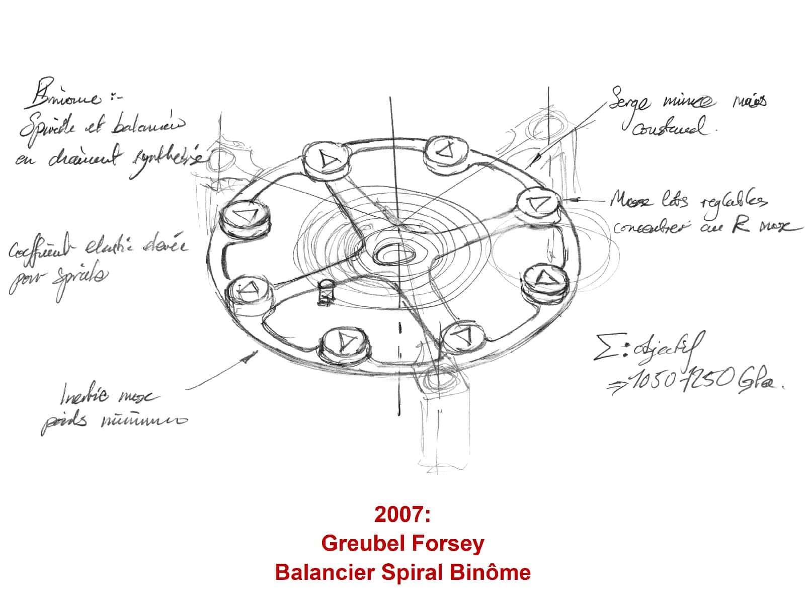 Greubel Forsey Balancier Spiral Binôme 