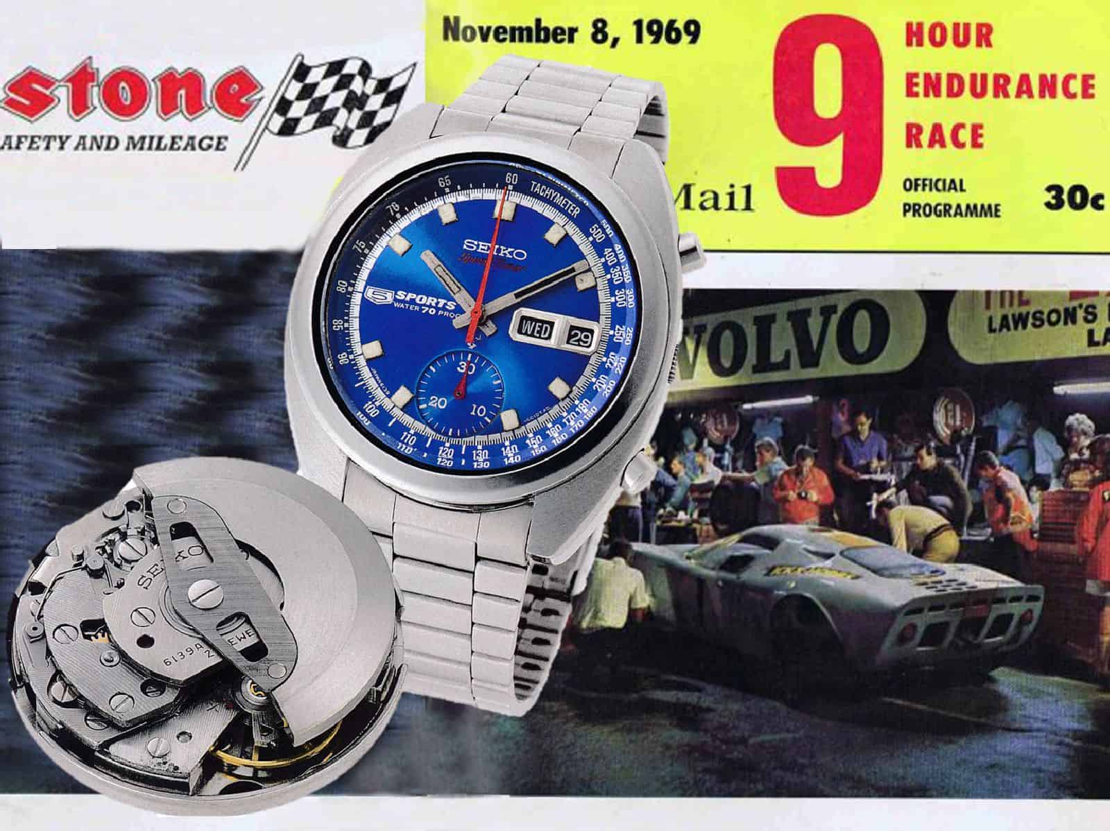 Seiko Sports 5 Automatik-Chronograph 1969 