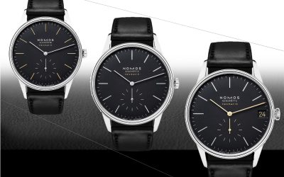 Der Reiz der schwarzen Nomos ModelleNomos Orion neomatik new black: 3 (fast) gleiche Uhren aus Glashütte