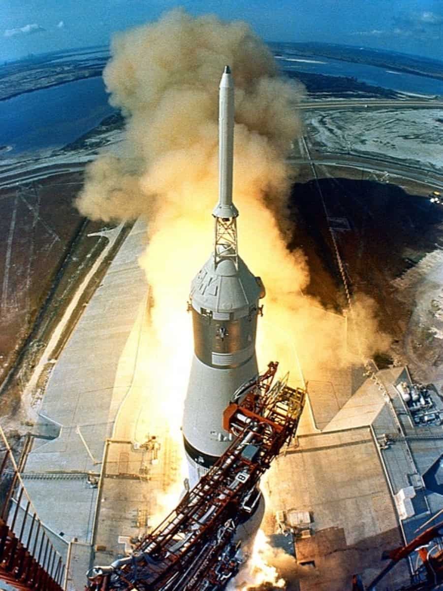 Start Saturn 5 Rakete