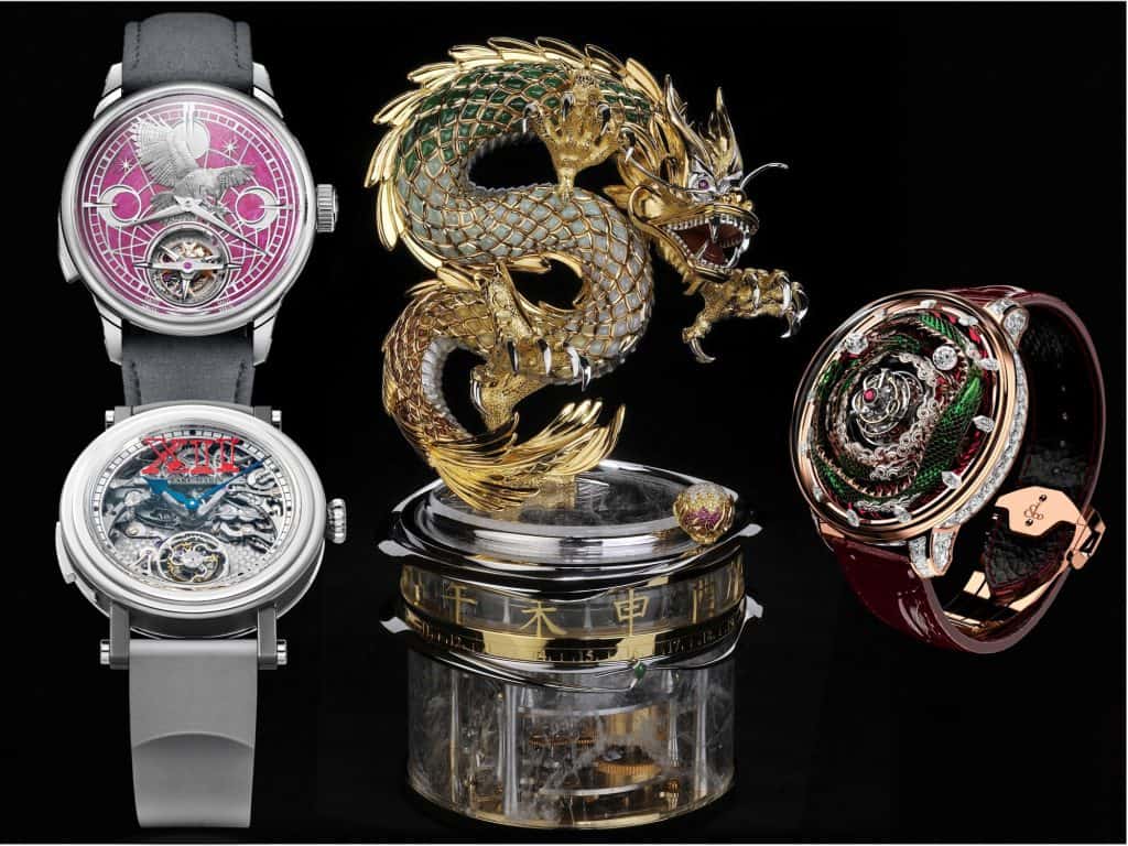 Uhr-Unikate von Biver, Speake Marin, Parmigiani Fleurier sowie Jacob & Co