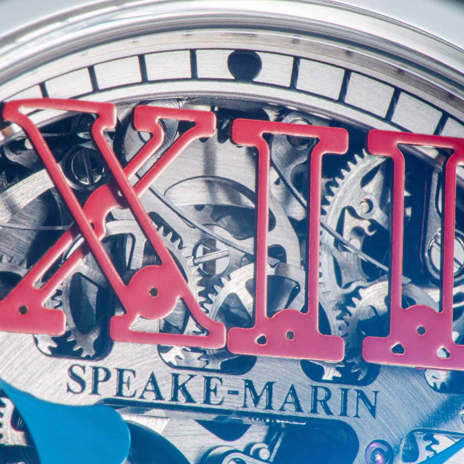 Speake Marin Minute Repeater Carillon - faltbare rote XII