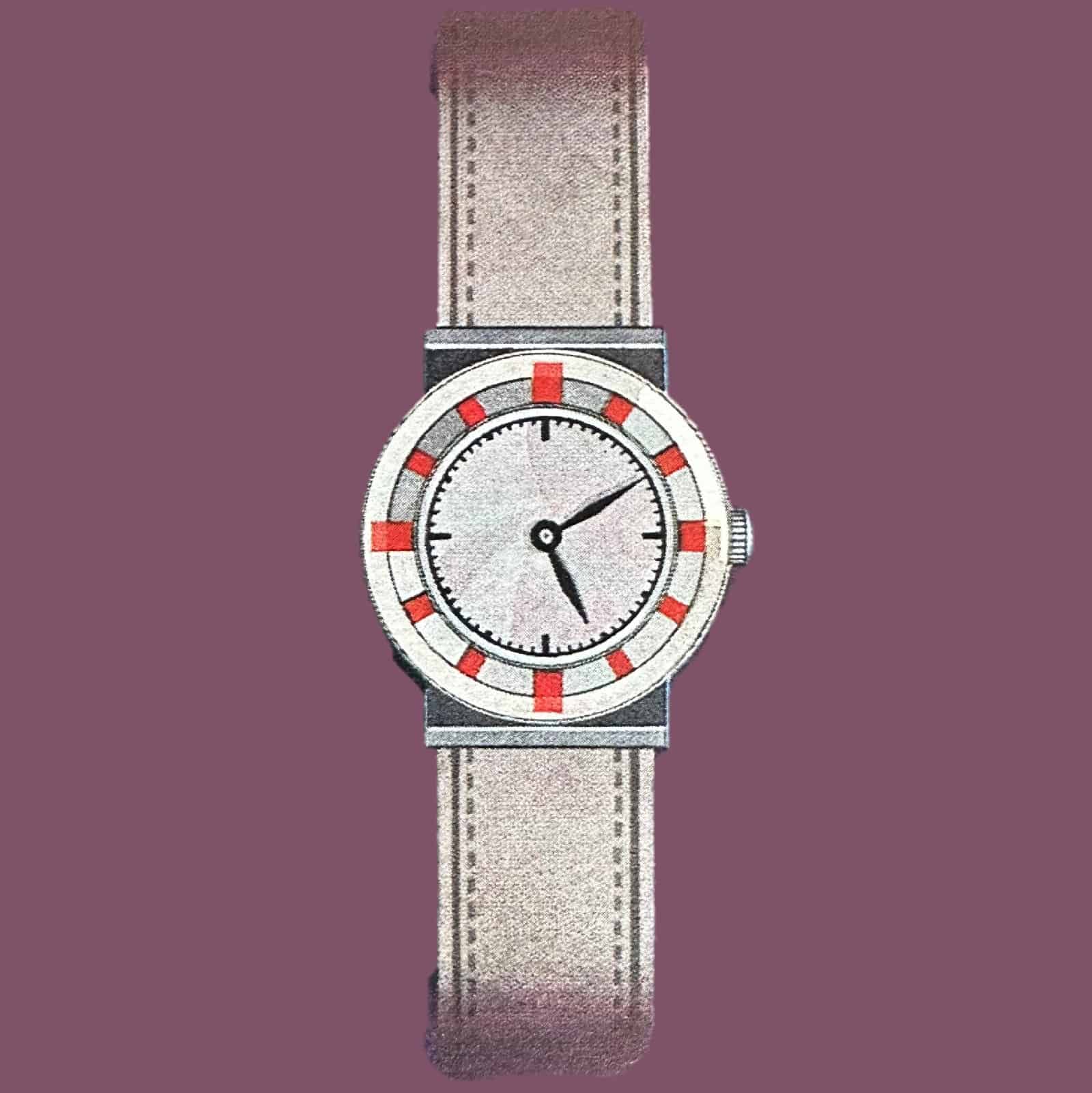Armbanduhren-Design Schweiz 1935
