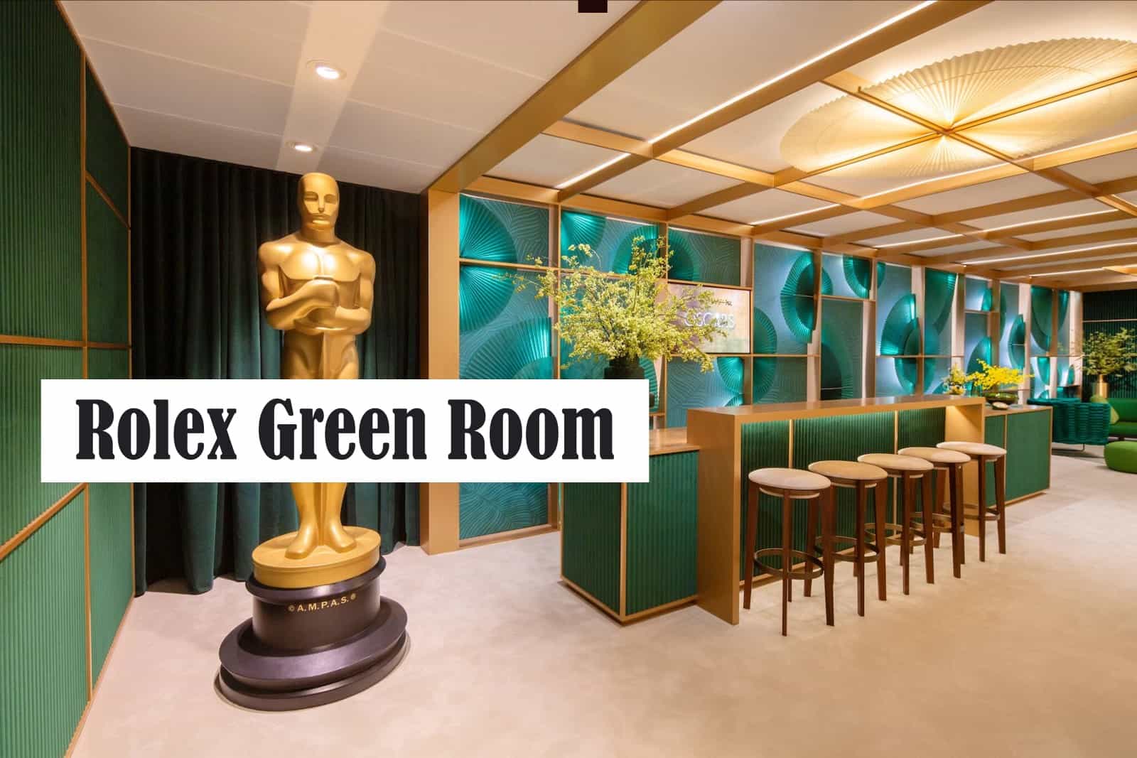 Oscar Green Room Rolex