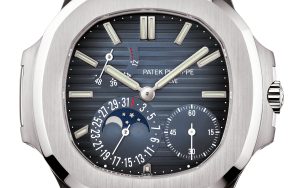 Uhrzeiger in Stabform der Patek Philippe Nautilus Mondphas 5712-1A001