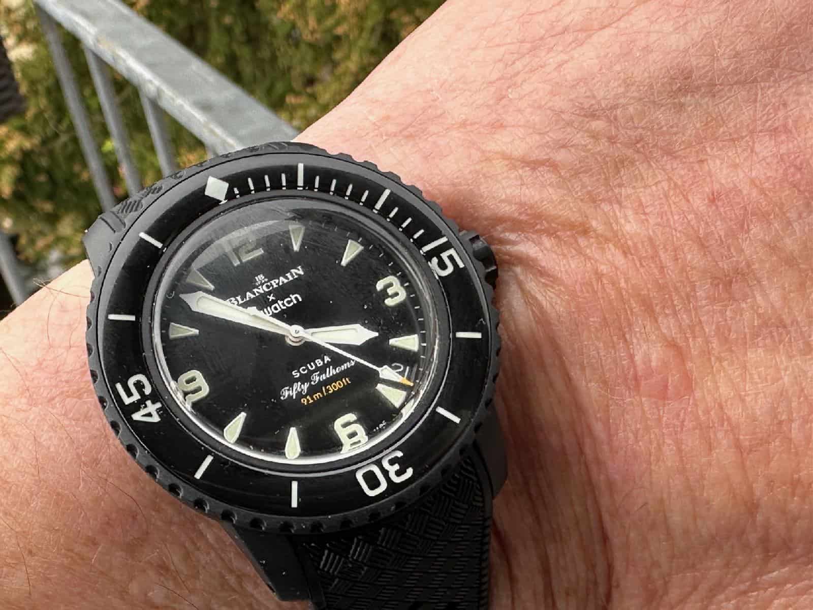Blancpain x Swatch Fifty Fathoms Ocean of Storms