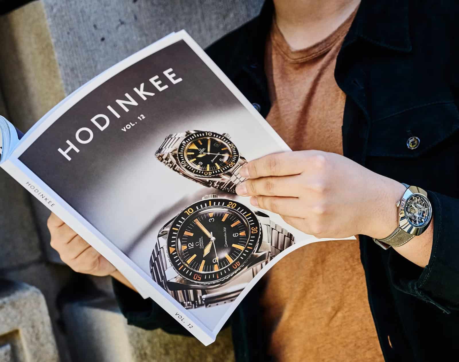 Hodinkee Magazin mit Hodinkee Sondermodell