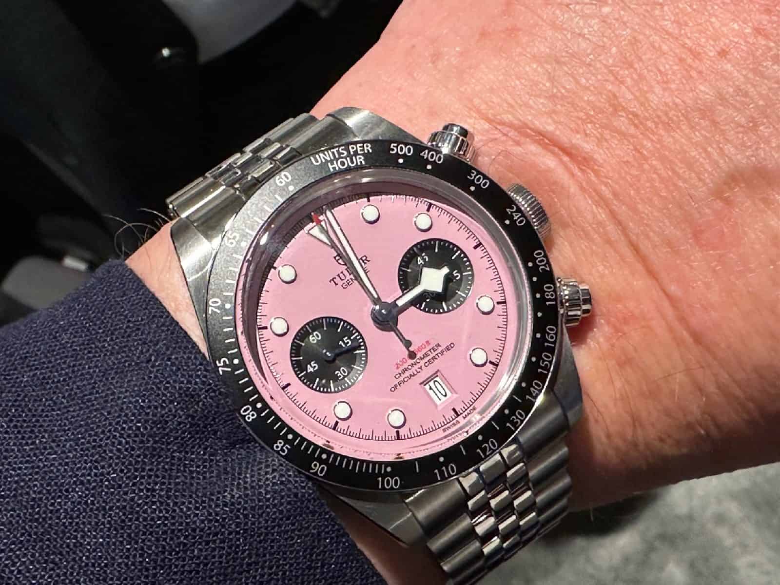 Tudor Black Bay Chronograph Pink