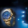 Rolex Deepsea Gelbgold 136668LB unter Wasser