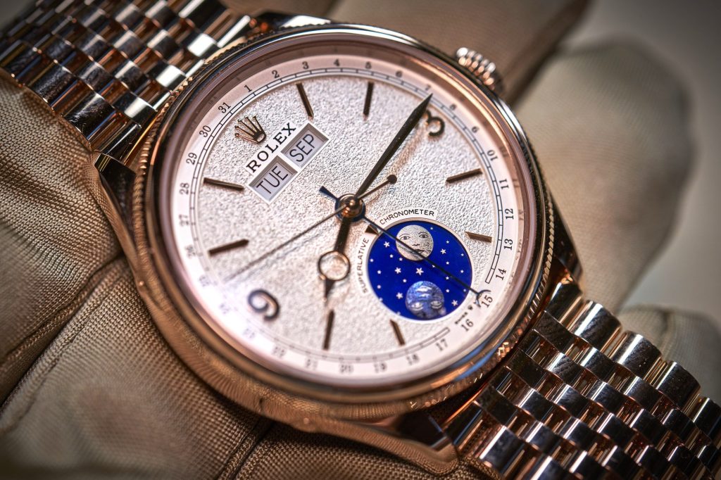 Rolex Padellone Everose mit Metallband Bild P. Wiederholt