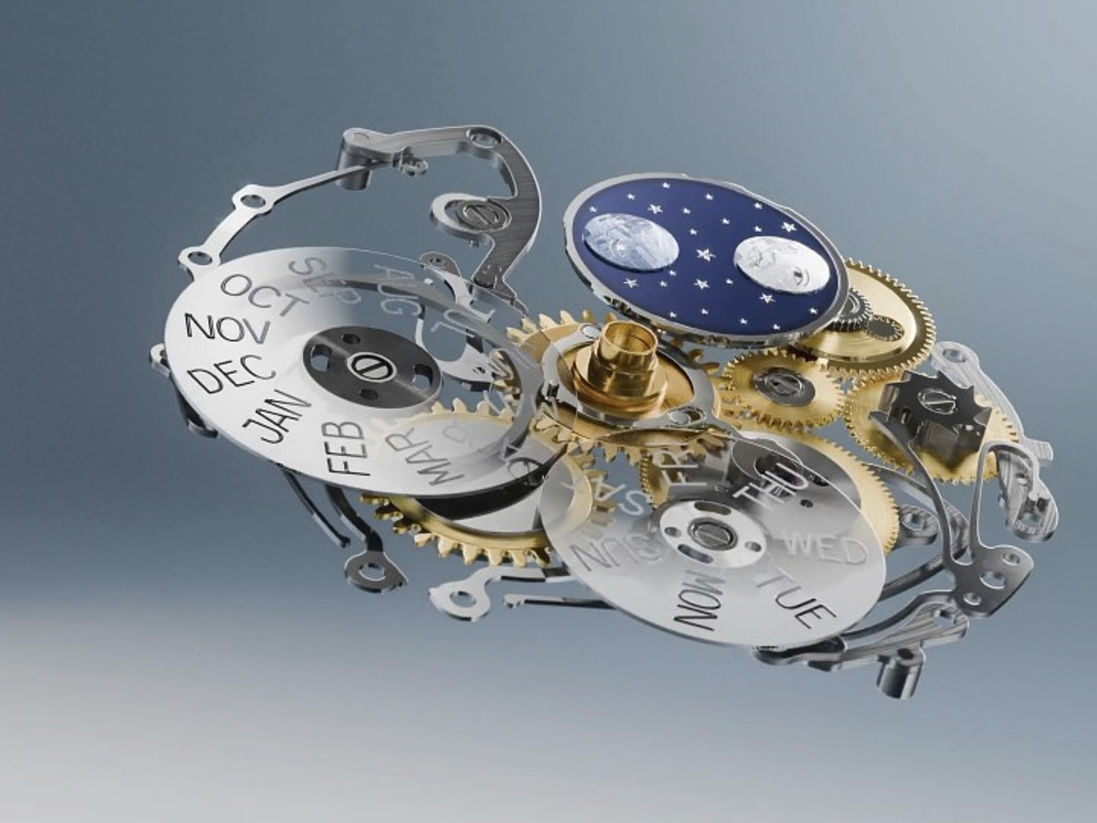 Rolex Kaliber 7190 Jahreskalender-Kadratur