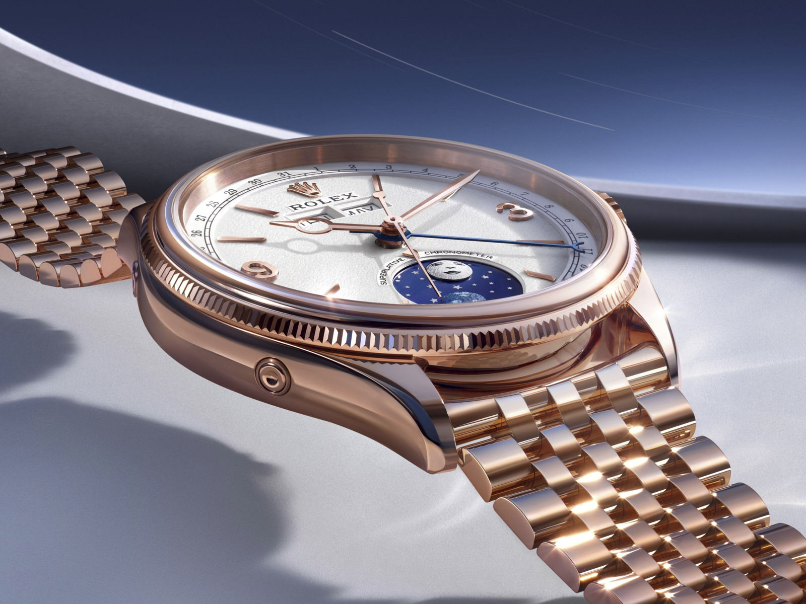 Rolex Perpetual Padellone 2026 Everose Settimo Profil