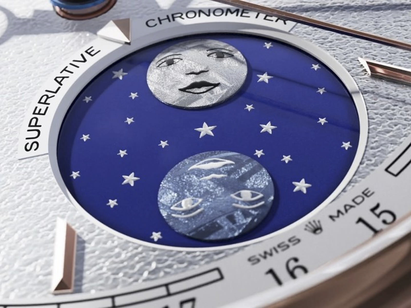 Rolex Perpetual Padellone 2026 Mondscheibe