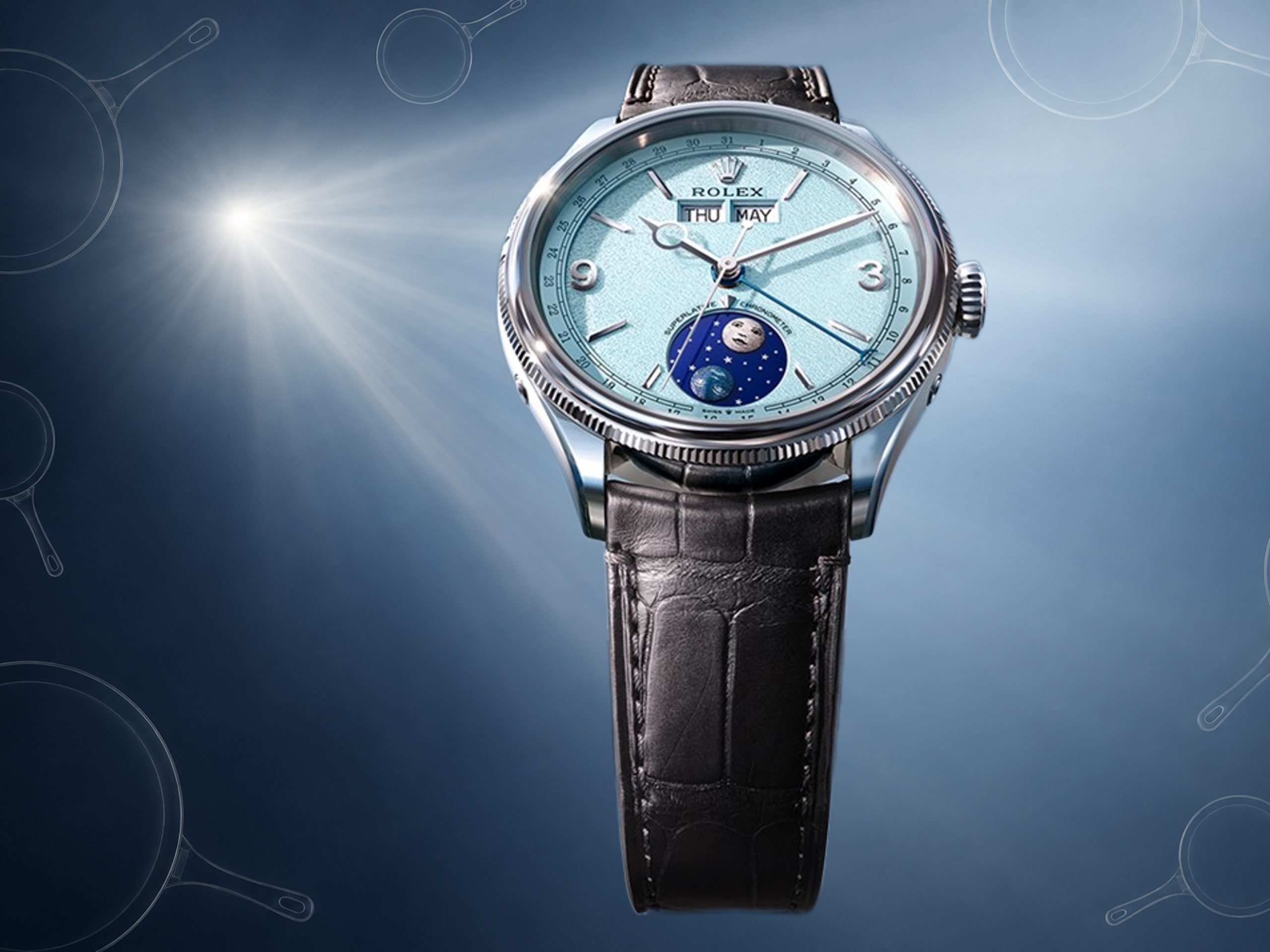 Rolex Perpetual Padellone 2026 Platin Alligatorband